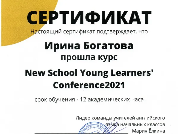 Ирина Николаевна Богатова