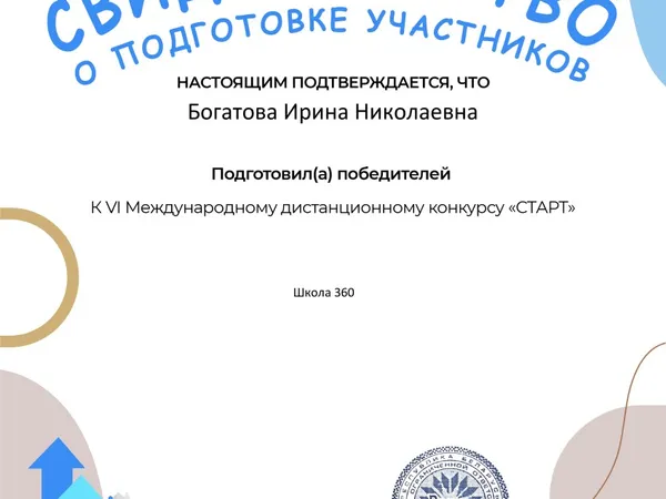 Ирина Николаевна Богатова